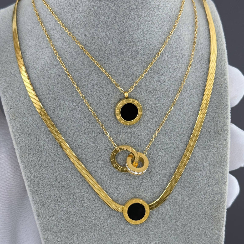 Radiant Gold Pendant Necklace – 18K Gold Plated