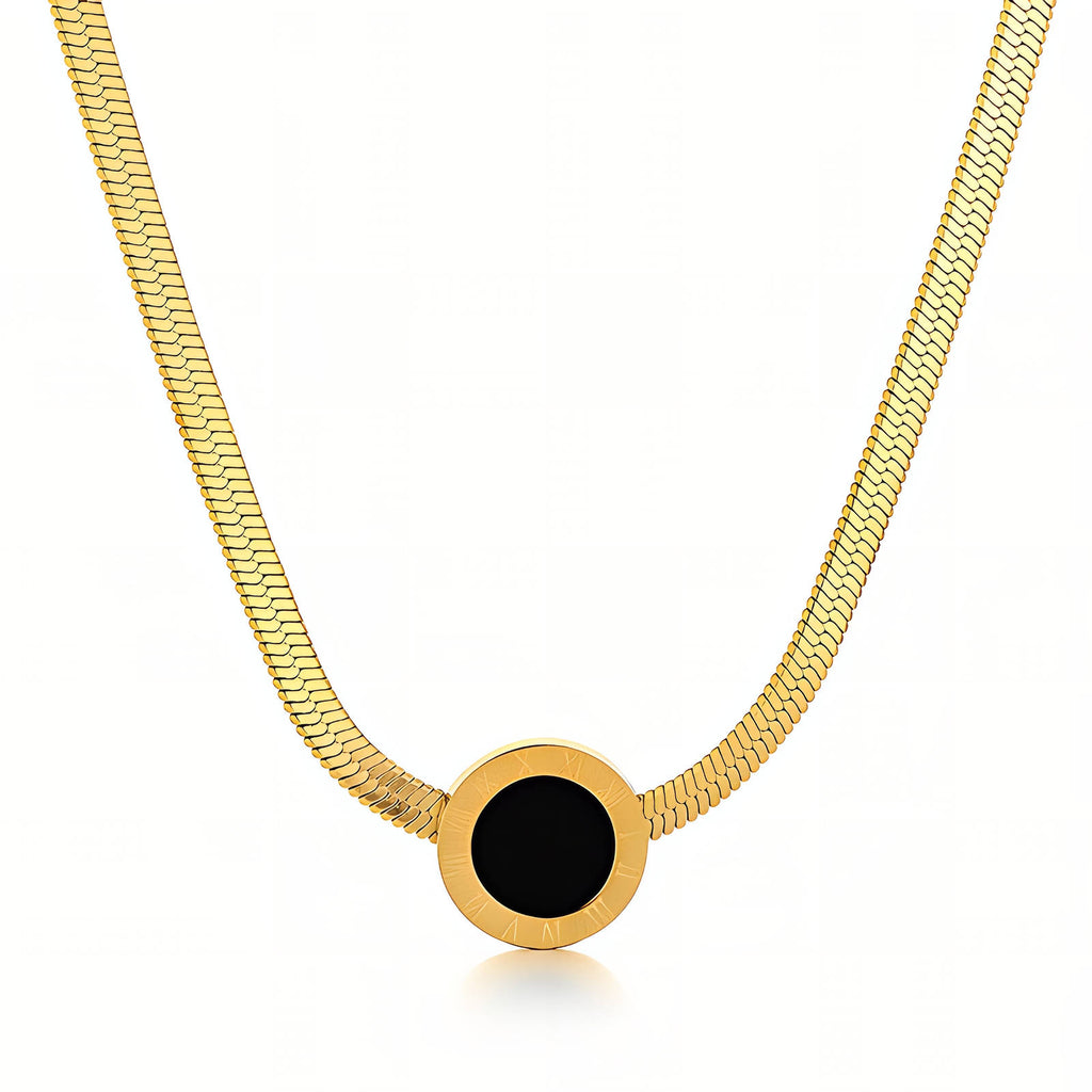 Radiant Gold Pendant Necklace – 18K Gold Plated
